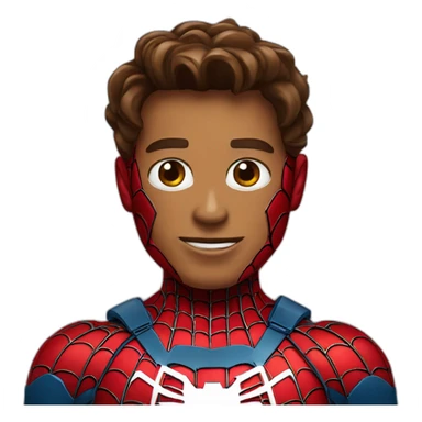 Spiderman in iron man suit sticker