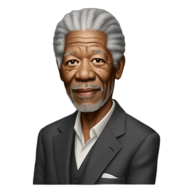 Morgan freeman is a woman sticker