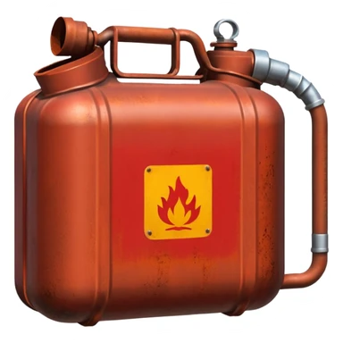 petrol canister sticker
