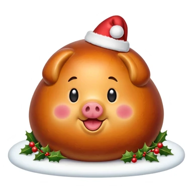 xmas food sticker