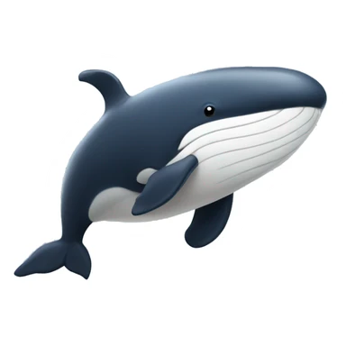 Procurance and a whale morphed into one animal sticker