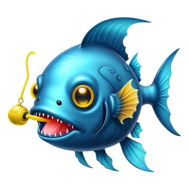 Anglerfish cute  sticker