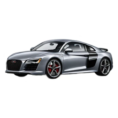Audi R6 sticker