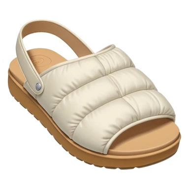 puffer summer shoes sticker