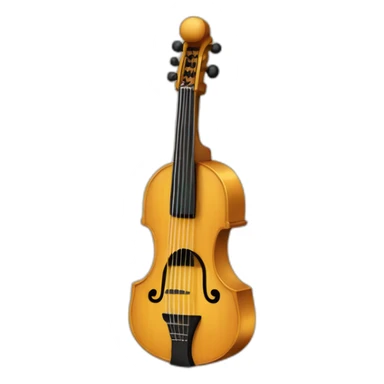 lyre a musical instrument sticker