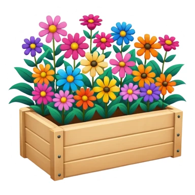 flower box sticker