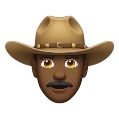 Chat cowbow sticker