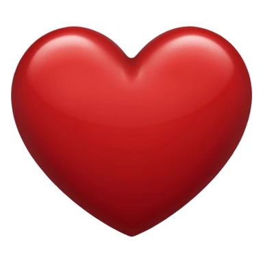 dark red heart emoji sticker
