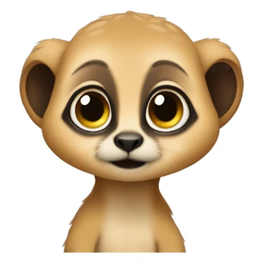 Baby suricate  sticker