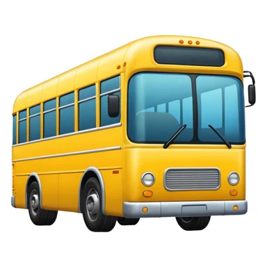 Bus image. View left Side. sticker