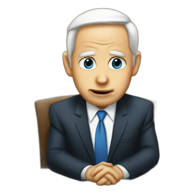 Netanyahoo is crying  sticker