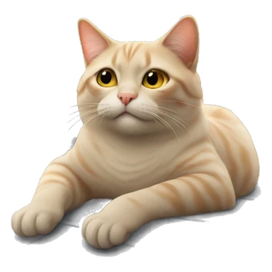 a cat on the rooftop sticker