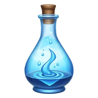 Blue mana potion sticker