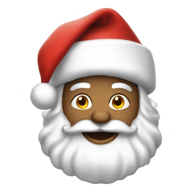 Jolly santa sticker