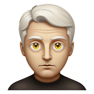 Cinematic Realistic Rembrandt Portrait Emoji, depicted as a master painter with deep reflective eyes and dramatic chiaroscuro, rendered with intricate textures and moody historic lighting that captures his timeless artistry. sticker