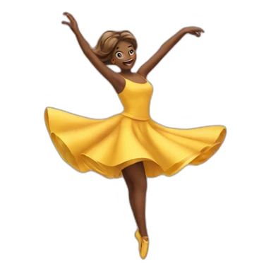 Twirling sticker