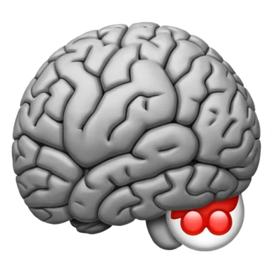 Brain sticker