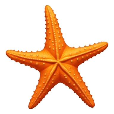 Starfish with no face sticker