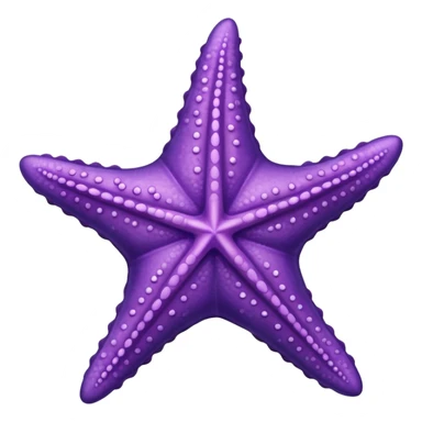Purple Starfish sticker