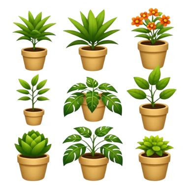 plants cultures. Transparent background sticker