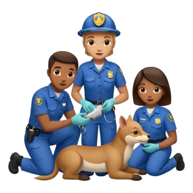 wildlife rescue workers sticker