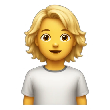 Enfant déguisé en chien sticker