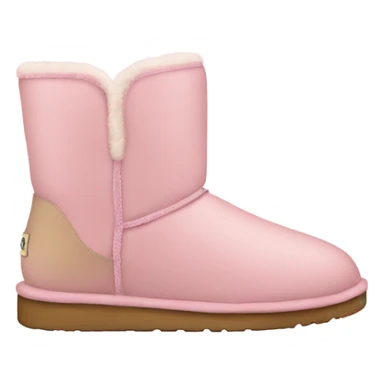 Light pink Uggs  sticker