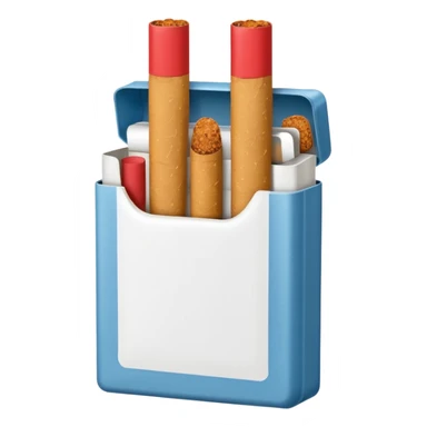 pack of cigarettes sticker