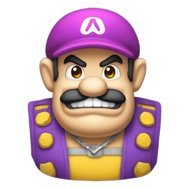 gamer wario sticker