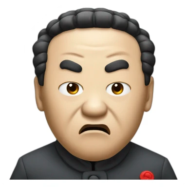 angry Xi Jinping sticker