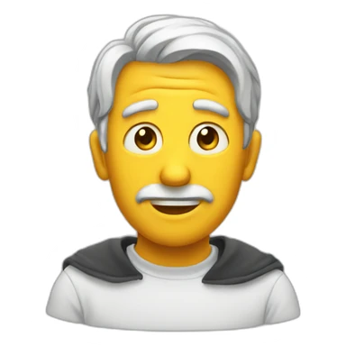 Schadenfreude expression sticker