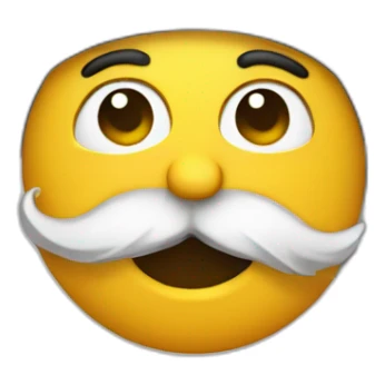 a funny pirate emoji face for chatting sticker