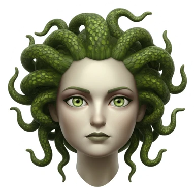Medusa sticker