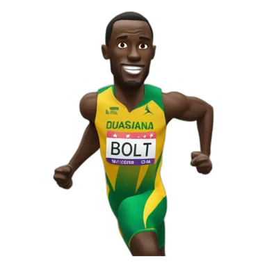 usain bolt sticker