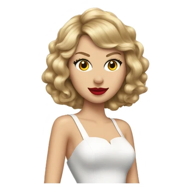 Taylor swift queen costume  sticker