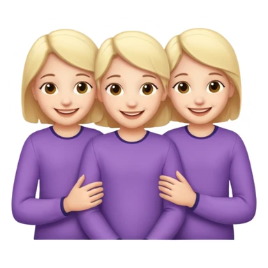 triplets sticker