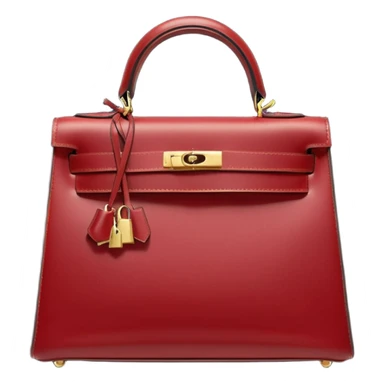 hermes kelly dark red bag sticker
