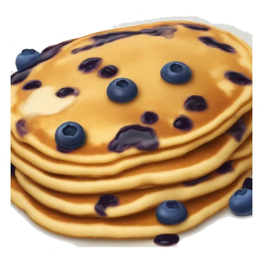 Blueberry pancakes  sticker