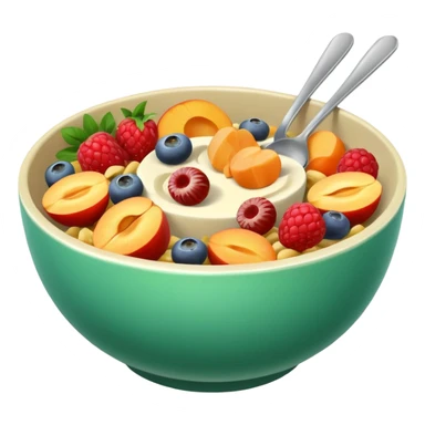 healthy bowl sticker