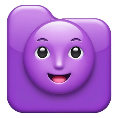 purple notification sticker