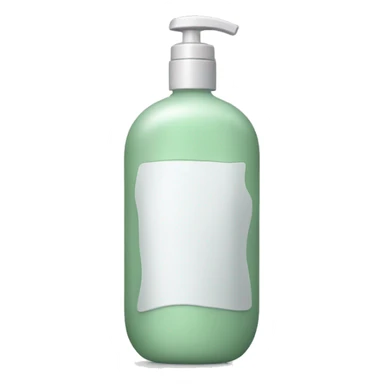 bottle of hair conditioner  sticker