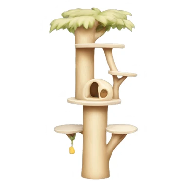 Cat tree tower sticker