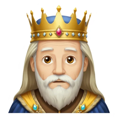 Make it based off a king make it based off the king , but make it an old man sticker