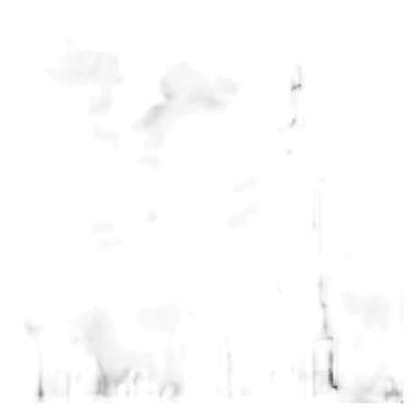 Burj khalifa with clouds sticker