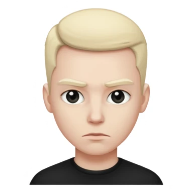 time traveler in black clothes sticker