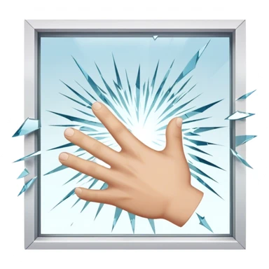 punching window meme sticker