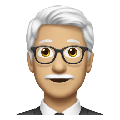 old meme white haired boy wingtips sticker