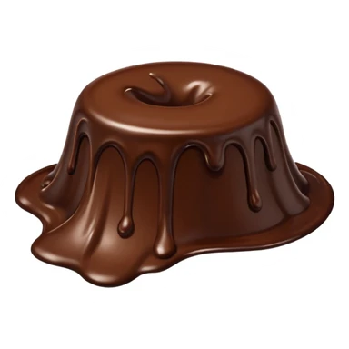  melted chocolate sticker