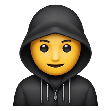 Hacker emoji sticker