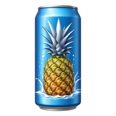energy drink coconut and pinaple sticker